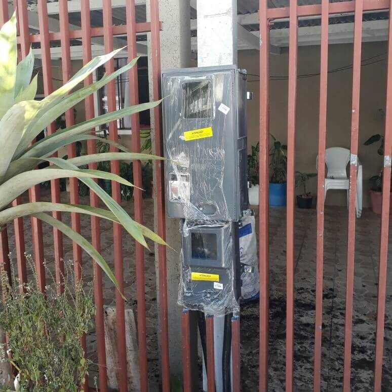 Poste Padrão Agrupado Copel HR Postes